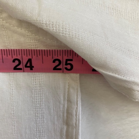 Weatherproof Vintage Linen/Cotton Woven Shirt, White, X-Large, NWT - Picture 12 of 16